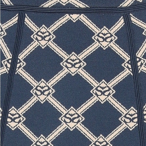 Sandro Jacquard A-Line Mini Skirt. - Picture 4 of 7